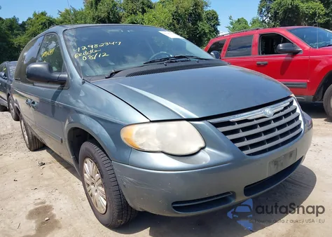 2006 Chrysler Town & Country Lx из США, поврежденный, VIN 2A4GP44R46R687731